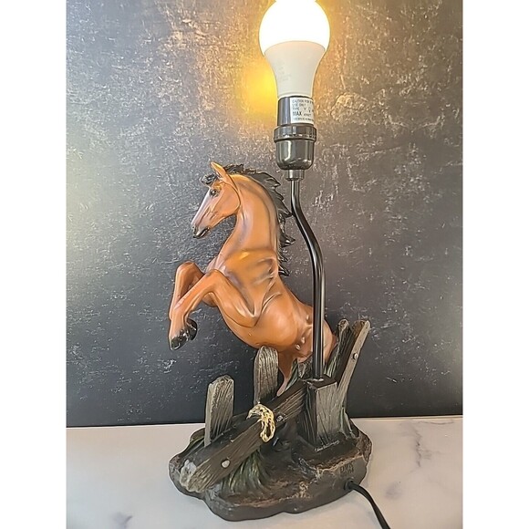 Lamp Table Night Lamp Horse Equine DWK  Just Base - Picture 2 of 10